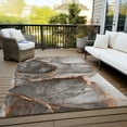 thumbnail image 6 of Addison Rugs Chantille Indoor/Outdoor Contemporary Watercolors Peach Washable Rectangle Rug, 9' x 12', 6 of 6