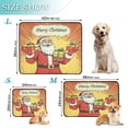 thumbnail image 2 of Washable Pet Pee Pads with Super Absorbent Reusable Training Pads for Dogs & Cats Cute Santa Claus, 2 of 6