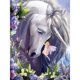 thumbnail image 1 of Cuadros Decorativos 5D dibujos animados unicornio completo redondo taladro diamante pintura artesanía hogar pared decoración Ehuebsd Nuevos Originales, 1 of 5