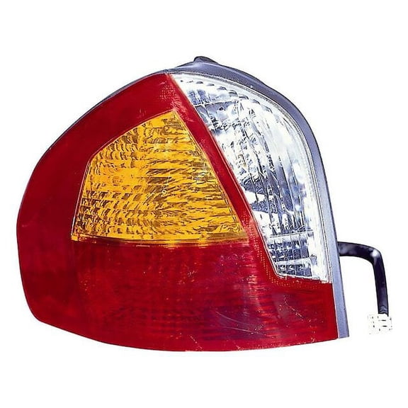 Left Tail Light Assembly - Compatible with 2001 - 2004 Hyundai Santa Fe 2002 2003