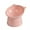 Pink, variant on XISAOK 45° Slanted Bowl for Small Dogs and Cats Tilted Angle Feeding Bowl Pet Feeder
