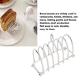 thumbnail image 3 of Stainless Steel  Rack, Serving  Tray, Bread Rack, Commercial Bakery Racks Easy To Clean Vintage Rustproof  Bread Rack Holder for Baking, 3 of 7