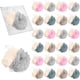 thumbnail image 1 of wonima11 24 Pack Travel Loofah, Individually Wrapped Small Loofah Shower Pouf, 4 inch Mini Bath Sponges for Shower, Multicolor, 1 of 1