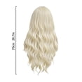 thumbnail image 3 of SUCS Women's Wigs Wig Brown Hairshort Synthetic Hair Wig Wave Fashion wig, 3 of 5