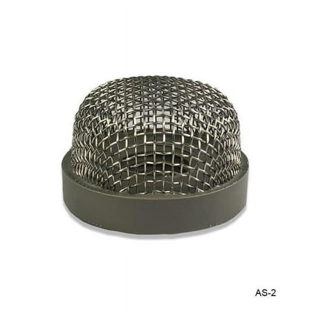 T-H Marine Supplies  1 in. 8 Threaded Aerator Strainer with Large Mesh Base, Gray