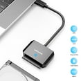 thumbnail image 2 of Cable de disco duro WAVLINK SATA a USB tipo C de 5 Gbps y 20 TB, 2 of 7