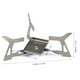 thumbnail image 3 of Lixada Ultralight Pleging Camping Titanium Soltilized Alcohol Stove 14g, 3 of 7