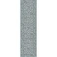 thumbnail image 3 of DynamicRugs AN212571364646 57136 Ancient Garden Collection 2.2 x 11 in. Traditional Rectangle Rug, Steel Blue & Cream, 3 of 7