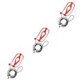 thumbnail image 4 of Baohd Bird Harness Nylon Leash Training Rope Handy to Wear Anti-bite Convenience Red 3Set, 4 of 6