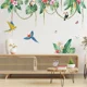 thumbnail image 4 of Arte de pared con diseño nórdico de hojas de palmera, hojas tropicales extraíbles e impermeables, fácil de despegar y pegar para la decoración de la sala de estar y la cocina, 4 of 5
