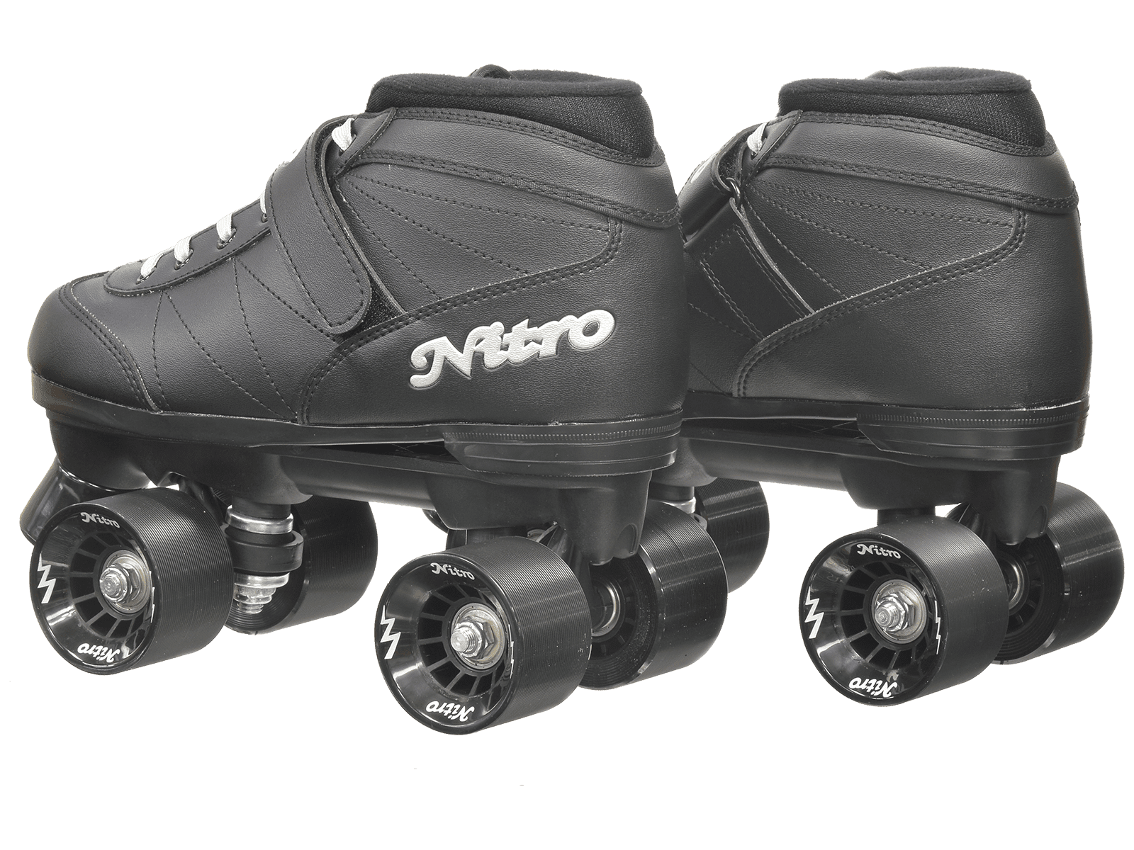 Buy Epic Super Nitro Black Quad Speed Roller Skates Size 8 Online at