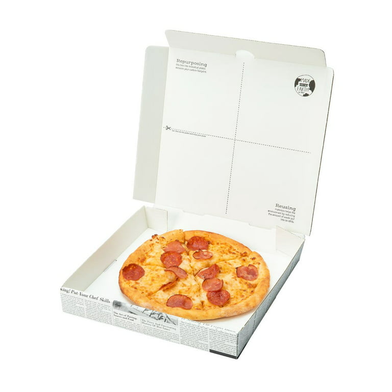 GreenBox 14 x 14 x 1 3/4 Corrugated Recycled Pizza Box with