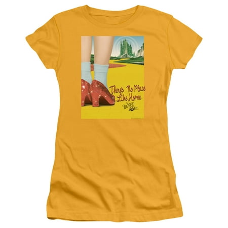 Wizard Of Oz The Way Home Juniors Short Sleeve Shirt