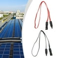 thumbnail image 5 of 2Pcs Solar Extension Cable With Connector 1Meter 4Mm2 1500V/50A Pv Solar Cable Photovoltaic Wire Flexible Flat Solar Cables, 5 of 9