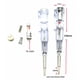 thumbnail image 3 of Detector de voltaje tipo lápiz para pruebas eléctricas | Probador de voltaje CA sin contacto con luz LED, 3 of 9