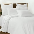 thumbnail image 2 of Homthreads Solid Textured Quilt Set, Full, 2 of 5