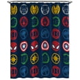 thumbnail image 1 of Cortina de ducha Jay Franco Marvel Avengers Shields Kids, 1 of 2