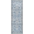 thumbnail image 4 of Bloom Rugs Washable Non-Slip 10 ft Runner - Navy Blue Traditional Oriental Runner for Entryway, Hallway, Bathroom, and Kitchen - Exact size: 2'6" x 10', 4 of 10