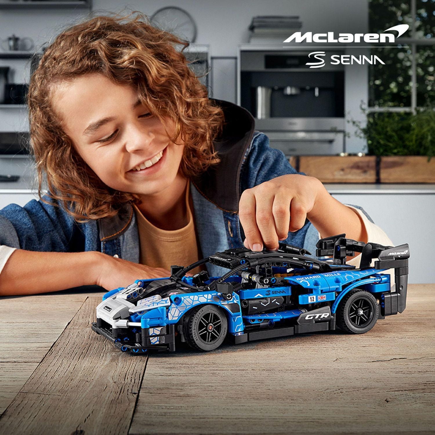 LEGO Technic McLaren Senna GTR 42123 Model Toy Building Kit (830 Pieces)