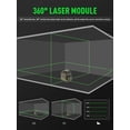 thumbnail image 2 of Beneya T88 Green Laser Level, 8-Line Self-Leveling 360° Layout Tool, 2 of 5