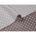 thumbnail image 5 of oneOone Velvet Dusty Brown Fabric Dots Craft Projects Decor Fabric Printed By The Yard 58 Inch Wide, 5 of 5