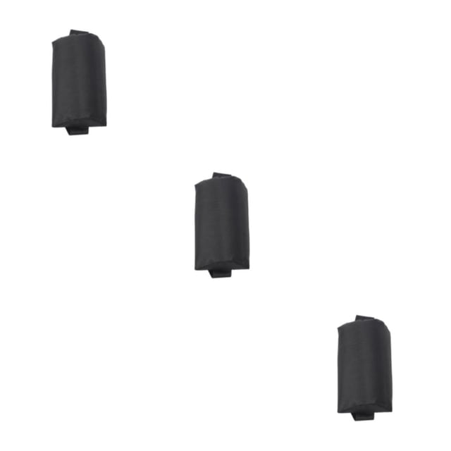 kurtrusly Lounge Chair Head Cushion With Fabric For Neck Support Environmental Protection Black 1 3Set