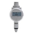 thumbnail image 1 of White Solar Power Lcd Screen Garden Irrigation Control Auto Water Saving Irrigation Controller Digital Watering Timer, 1 of 7