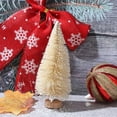thumbnail image 4 of Navideñas Para Árboles De Pino, 8 Uds., Con Base De Madera, Cepillo Para Botellas De Seda Sisal, Árboles Para Fiesta De Navidad, Decoración Del Hogar Yuarrent HA041403-02, 4 of 6