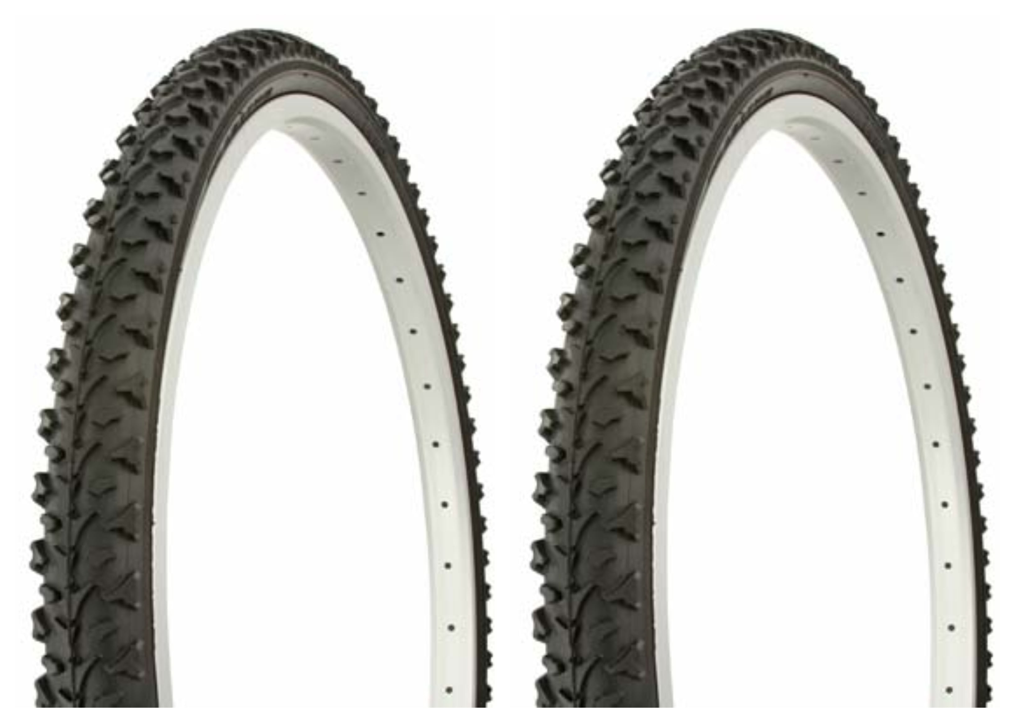 Tire set. 2 Tires. Two Tires Duro 26" x 1.95" Pink/Pink Side Wall HF