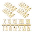 thumbnail image 2 of Golden Plastic Digital Clock Numbers for Wall Clock Repair and Home Decor 5 Sets, 2 of 8