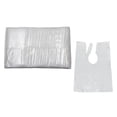 thumbnail image 3 of Capa de corte de cabello desechable Zulema delantal transparente 60x80cm, 3 of 8