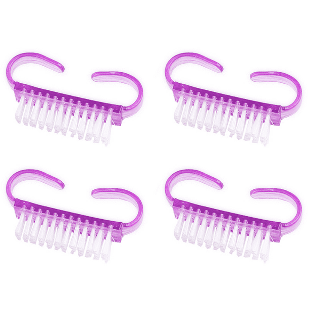 Handle Grip Nail Brush, Fingernail Scrub Cleaning Brushes for Toes and