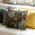 thumbnail image 3 of SHANXI Home Fall Decor Throw Pillow Covers with Animals Decorations Pillow 22x22in, 3 of 5