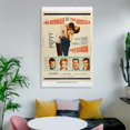 thumbnail image 6 of The Hustler Old Movie Poster Vintage Wall Art Poster Scroll Canvas Painting Picture Living Room Decor Home 16x24inch(40x60cm), 6 of 6