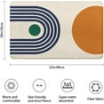 thumbnail image 3 of Mid Century Abstract Boho Aesthetic Bathroom Rugs, Bohemian Sun Modern Minimalist Home Bathtub Decor Bath Floor Mat, Super Soft Washable Absorbent Non Slip Microfiber Bathroom Rug 20"x32", 3 of 6