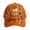 Orange, variant on Autumn Scarecrow Baseball Cap Fall Pumpkin Sunflower Printed Hat Adjustable Casual Peaked Cap For Outdoor Gardening Camping Daily Wear(Brown-55~60cm)
