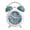 Green, variant on Orangide Retro Metal Bells Alarm Clock, Silent Non-Ticking Movement, Loud Alarm with Soft Night Light, Bedside Clock for Heavy Sleepers, Adults, Students