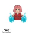 thumbnail image 1 of Anime Naruto Blocks Sasuke Kakashi Madara Zetsu Might Guy Rock Lee Mini Action Toy Figures Assemble Bricks Toys Gift Wholesale Gao Jinjia LED, 1 of 2