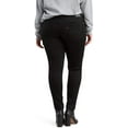 thumbnail image 3 of Levis Womens 711 Skinny Jeans Plus-Size 40 Short Black Peony Waterless, 3 of 5