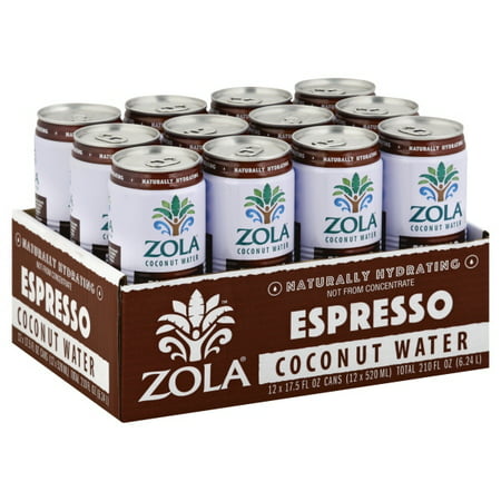 Zola Zola  Coconut Water, 12 ea