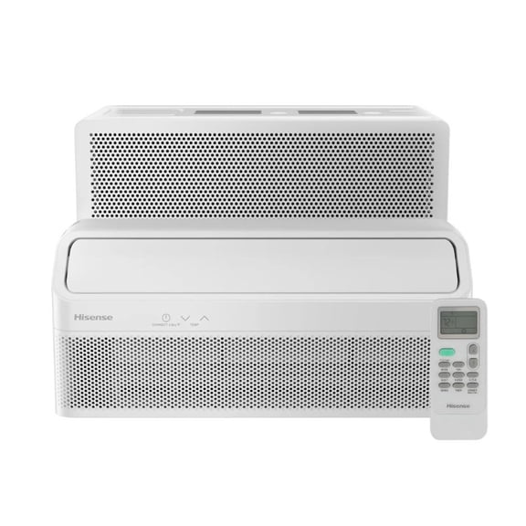 Restored Hisense 12K BTU SACC L-Shaped Quiet Window Air Conditioner/AC with WIFI for Home (Refurbished)