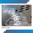 thumbnail image 2 of Dryer Vent Tension Clamp - 4” Diameter (5 Pack), 2 of 5