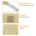 thumbnail image 5 of DODOING 20 24 28 Inch Hair Pieces for Women Long Straight/Curly Wave Ponytail Extension Fake Hair Drawstring Ponytails for Black Women Human Hair, 5 of 8