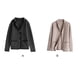 thumbnail image 5 of Cárdigan de mujer, portátil, elegante, reutilizable, lavable, de moda, reemplazo térmico, cálido, para mantener la oficina, abrigo de otoño Prendas para la parte del cuerpo SG Marrón Guardurnaity AP013160-09, 5 of 6