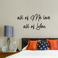 thumbnail image 2 of Handmadetneonsign All Of Me Loves All Of You Words Metal Wall Art Light, Quote Metal Sign Wall Decor, Quote Metal Decor, 2 of 5