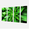 thumbnail image 2 of Pétales de Fleurs Verts Exotiques - Impression sur Toile Florale, 2 of 3