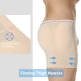 thumbnail image 5 of QRIC Men Butt Lifter Shapewear Butt Shaper Boxer Padded Enhancing Underwear Tummy Control, 5 of 6
