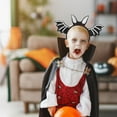 thumbnail image 1 of Fiudx Diadema de Murciélago con Sombrero de Bruja, Accesorio para Fiesta de Halloween, Diseño Divertido y Peculiar, Versátil para Todas Las Edades, Toque Final Espeluznante para Disfraz, Ajuste Cómod, 1 of 6