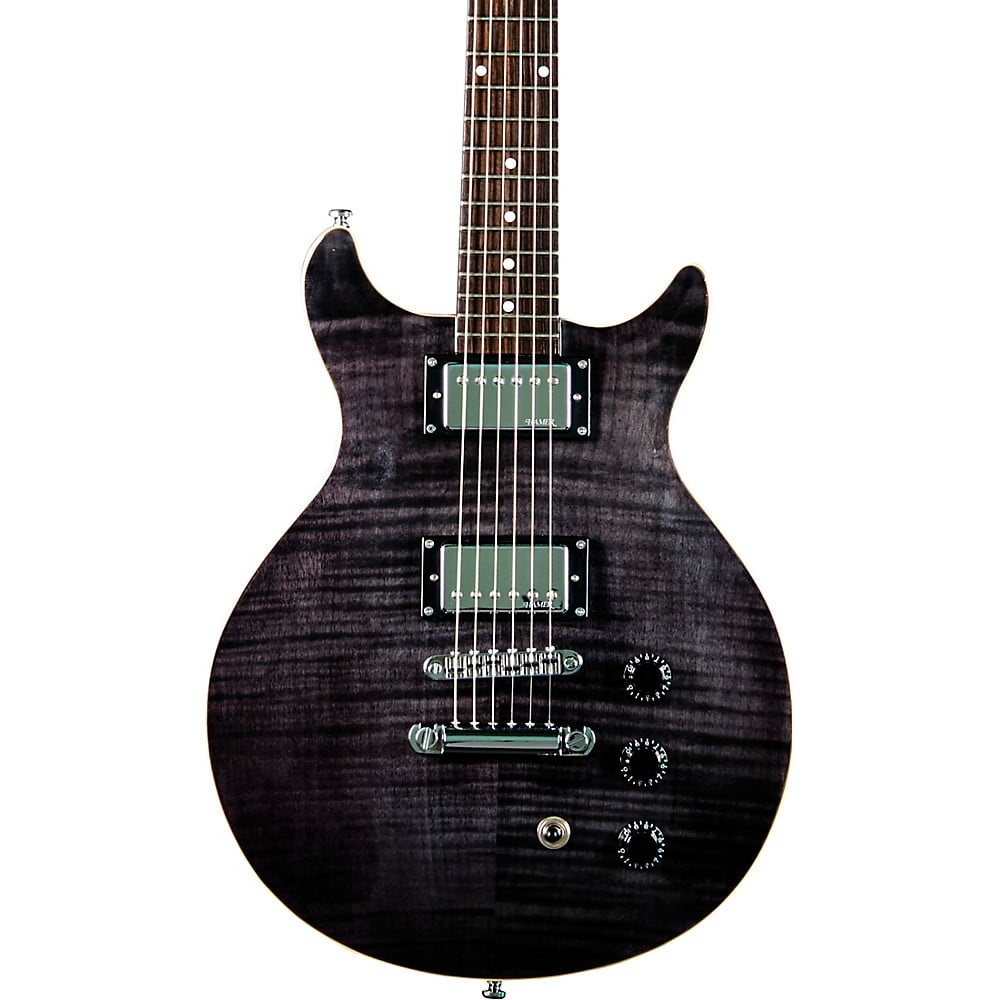 Hamer Guitars The Archtop Transparent Black/Rosewood