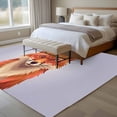 thumbnail image 4 of 8x10 Area Rugs for Living Room, Purple Fox Non Slip Area Rugs for Kitchen Bedroom Entryway, Funny Animals Modern Art Washable Carpet Runner Rug Floor Mats for Bedroom Home Decor, 4 of 8